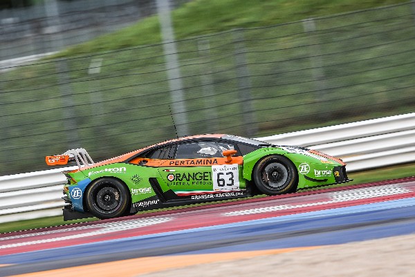 THE GRT GRASSER RACING TEAM BACK IN ACTION WITH A PODIUM AT
MISANO