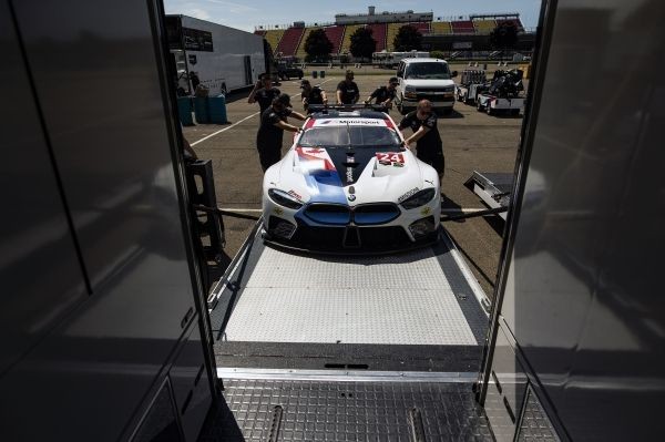 TWO RACES IN SEVEN DAYS: THE GREATEST LOGISTICAL CHALLENGE
OF THE SEASON FOR BMW TEAM RLL