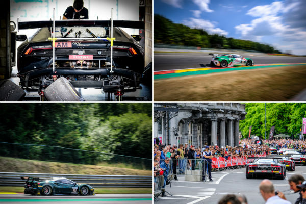 FIRST ON-TRACK ACTION KICKS OF A BUSY WEEK OF ACTIVITY AT
THE 24 HOURS OF SPA