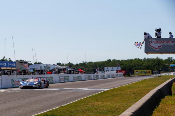 PERFECTLY-TIMED PIT STOP SENDS No. 67 FORD GT OF BRISCOE,
WESTBROOK TO VICTORY AT CANADIAN TIRE MOTORSPORT PARK