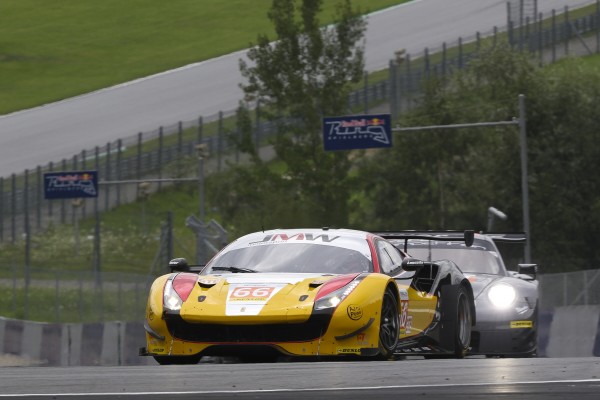 GEARBOX PROBLEMS COST MACDOWALL AND JMW MOTORSPORT POTENTIAL
LMGTE VICTORY CHALLENGE IN AUSTRIA