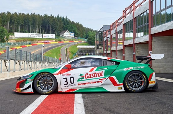 RICCARDO PATRESE AND LOIC DEPAILLER TO RACE A HONDA NSX GT3
AT THE 24 HOURS OF SPA