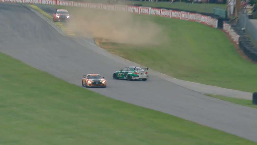 Continental Tire SportsCar Challenge 2018. Virginia International Raceway. Last Laps