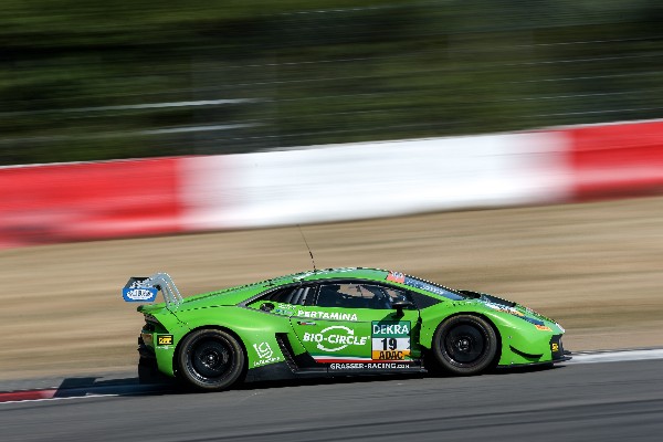 LAMBORGHINI DRIVER PERERA FASTEST IN OPENING ADAC GT MASTERS SESSION AT THE NURBURGRING