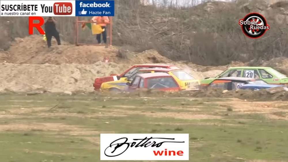 Lada Samara 2018. Race 2 Autódromo Villa Olímpica de Quilpué (8). Start Multiple Crash