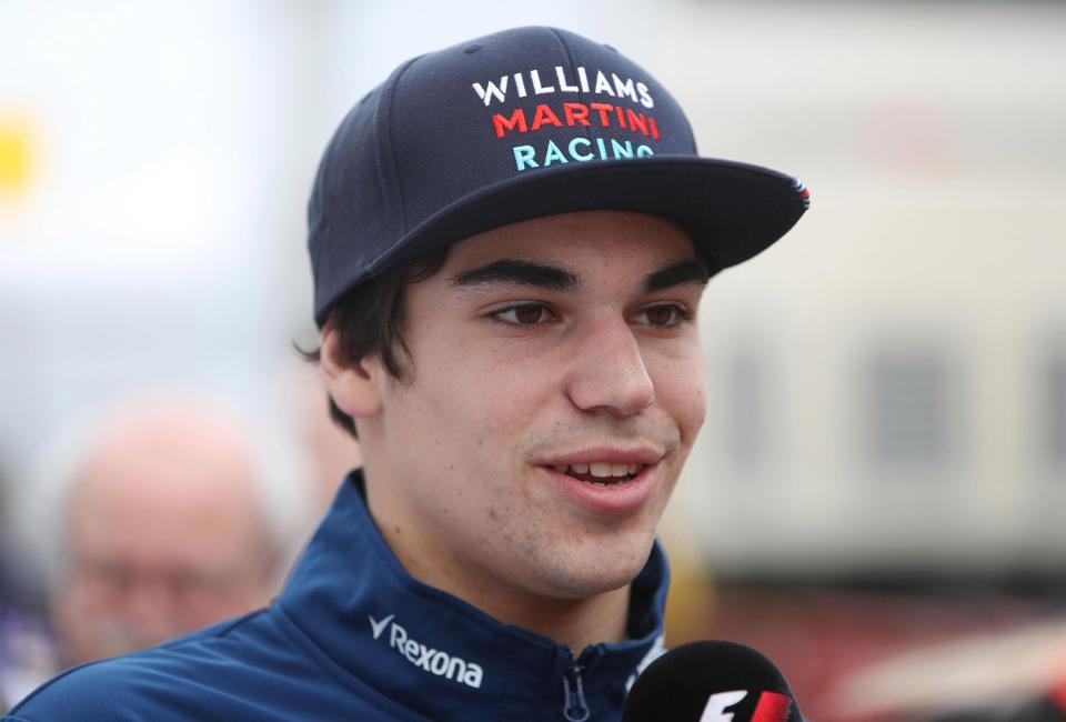 Lance Stroll visits Force India