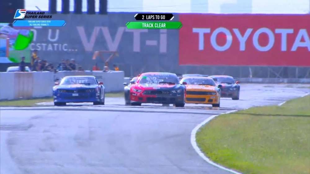 TA2 Racing Asia 2018. Race 1 Bira International Circuit. Final Laps | Crash