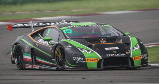FFF RACING AND TEAM STUDIE  SEAL BLANCPAIN GT SERIES ASIA DOUBLE  CLASS POLES FOR LAMBORGHINI AND BMW IN SHANGHAI