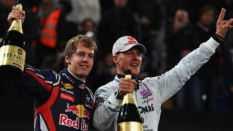 Vettel wishes Schumacher advice