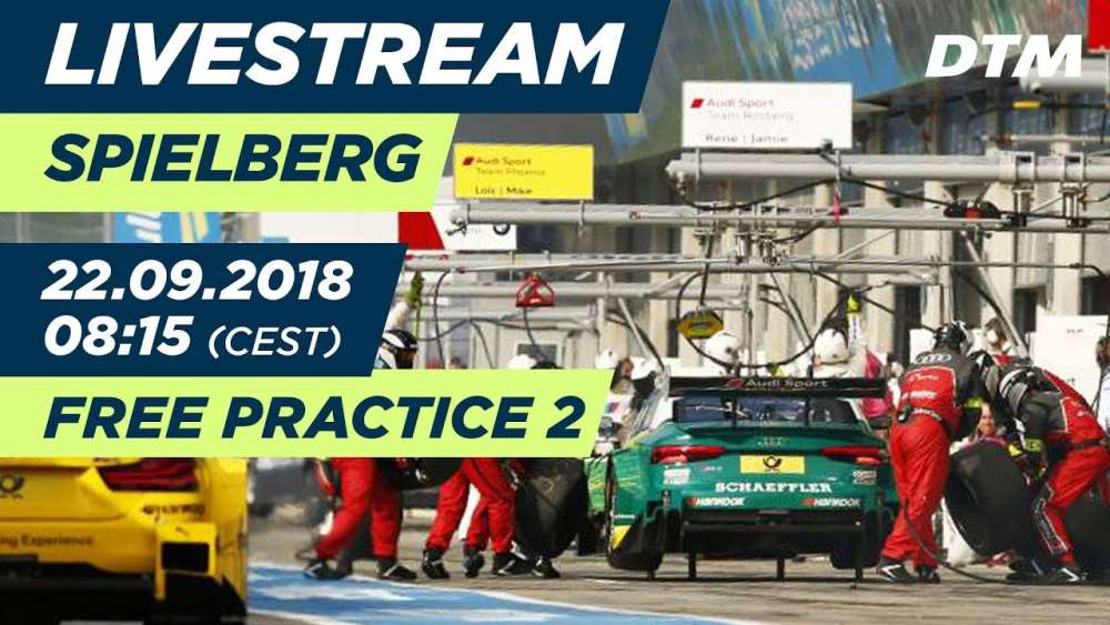 Free Practice 2 – LIVE (Deutsch) – DTM Spielberg 2018