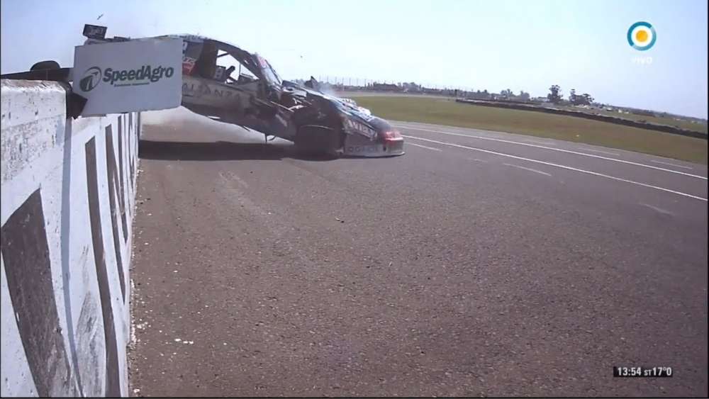 ACTC (TC) 2018. Final Autódromo Ciudad de Paraná. Big Crash