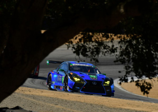 LEXUS RC F GT3s RIDING IN STYLE AT LAGUNA SECA