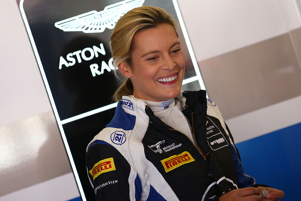 History-maker Haigh hopes British GT title tilt inspires more women to try motorsport