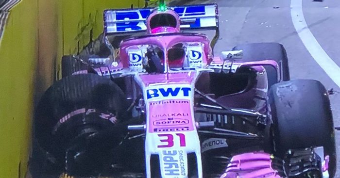 Ocon doesn’t want to comment on Perez collision