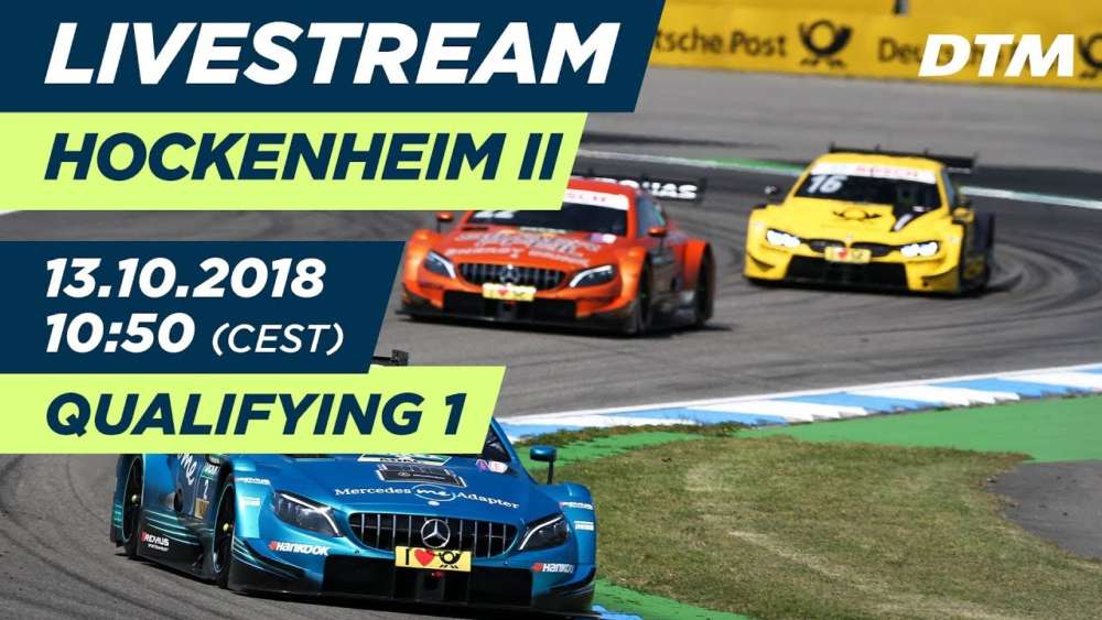 Qualifying Race 1 – LIVE (English) – DTM Hockenheim Final 2018