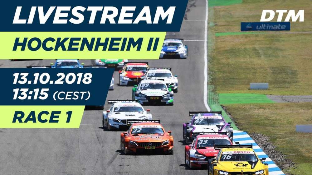 Race 1 (Multicam) – LIVE (English) – DTM Hockenheim Finale 2018