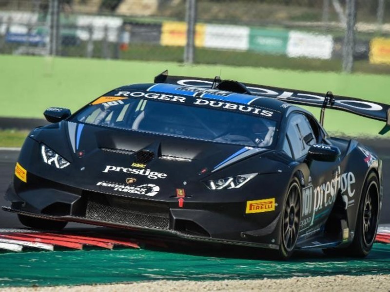 Hindman, Proto Score Lamborghini Super Trofeo North America Poles at Vallelunga