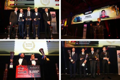 CHAMPIONS OF 2018 CROWNED IN LONDON AT SPECTACULAR SRO MOTORSPORTS GROUP AWARDS CEREMONY