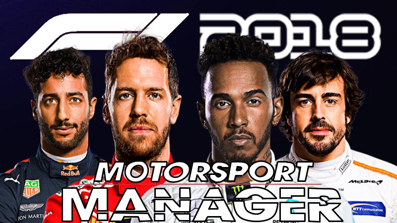 F1 2018 motorsports manager