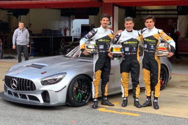 FIRST RACE FOR THE VILLORBA CORSE MERCEDES-AMG GT4 AT THE 12H MUGELLO
