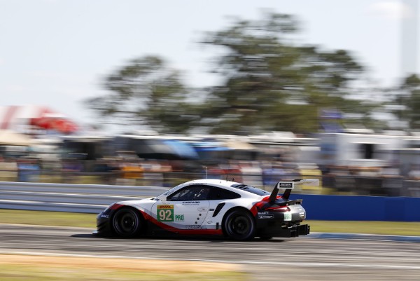 PORSCHE TACKLES THE SEBRING 1,000 MILES FROM POLE POSITION