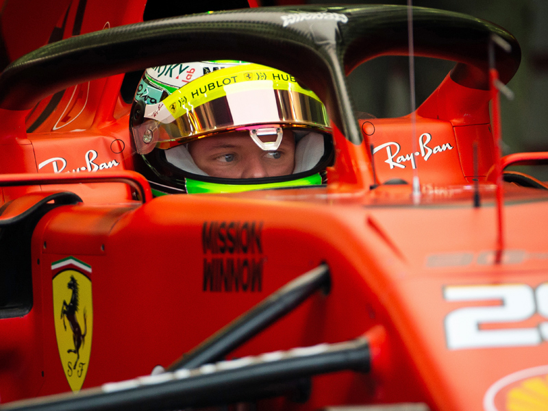 Mick Schumacher on Ferrari debut: It was feeling like home already