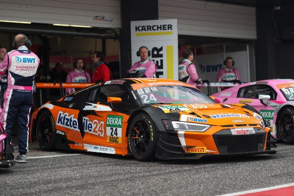 VICTORY AND PODIUM IN ADAC GT MASTERS JUNIOR CLASS FOR BWT  MOTORSPORT AT MOST