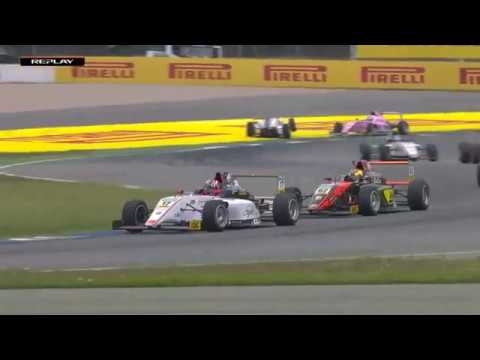ADAC Formel 4 2019. Race 2 Hockenheimring. Michael Belov & Joshua Dürksen Collision_5d3d636d0cc4a.jpeg