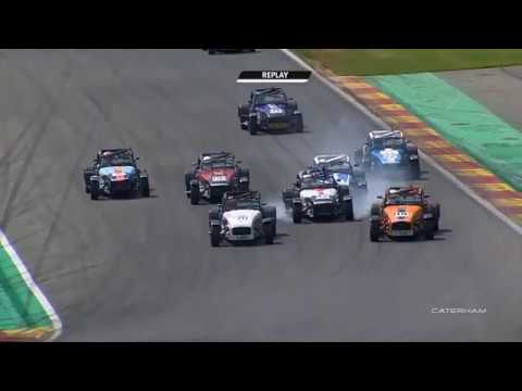 Caterham 270R/RS 2019. Race 2 Circuit de Spa-Francorchamps. Multiple Crash_5d347e596bd4a.jpeg