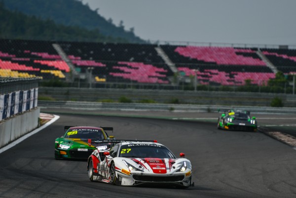 BLANCPAIN GT WORLD CHALLENGE ASIA THIRD PLACE FINISH IN GT3S FOR HUBAUTO CORSA IN KOREA