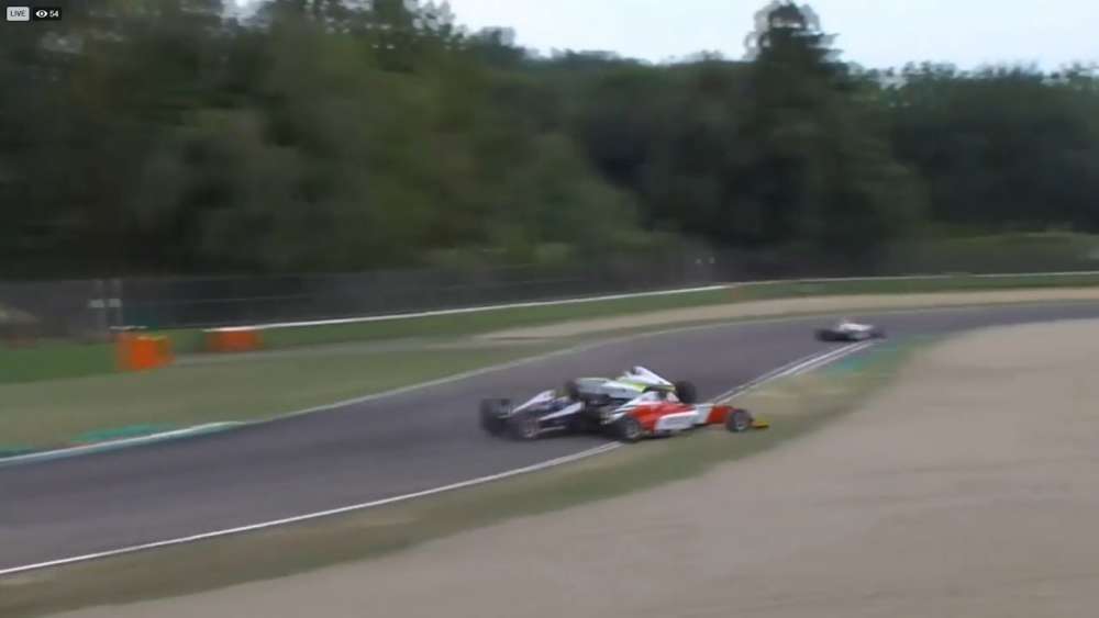 Italian F4 Championship 2019. Race 2 Autodromo Enzo e Dino Ferrari. Multiple Crash_5d6aa6e30806a.jpeg