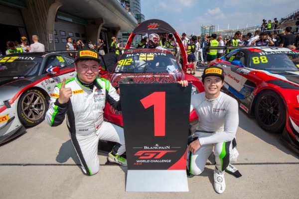 BO AND HONGLI RETURN TO GT WORLD CHALLENGE ASIA WITH ABSOLUTE RACING