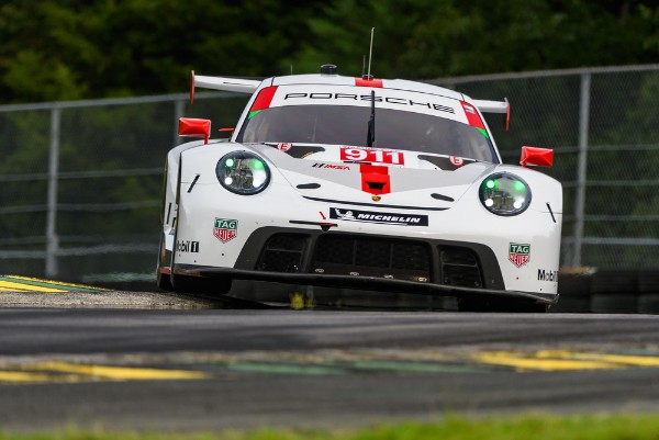 PORSCHE LOCKS OUT THE FIRST GRID ROW IN QUALIFYING AT VIRGINIA INTERNATIONAL RACEWAY