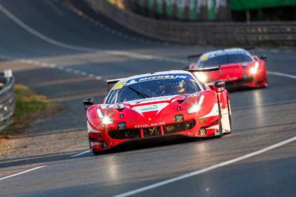 EIGHT FERRARIS AT  2020 ROAD TO LE MANS