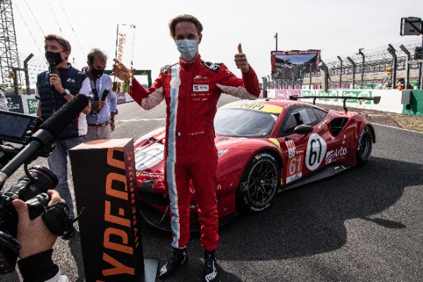 FERRARI IN POLE POSITION AND FRONT ROW AT 24 HOURS OF LE MANS