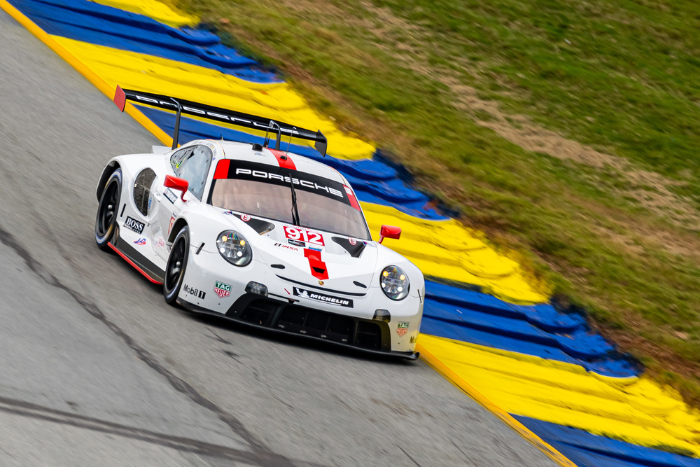 PORSCHE HEADS INTO “PETIT LE MANS” FROM POSITIONS FOUR AND SIX
