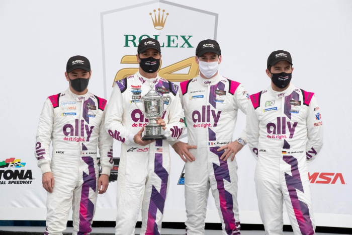 ALLY CADILLAC FINISHES SECOND AT ROLEX 24 AT DAYTONA