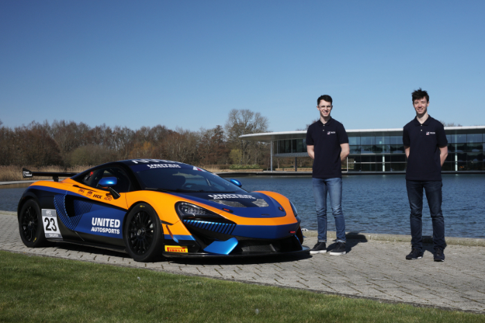 BAILEY VOISIN AND CHARLIE FAGG TO JOIN UNITED AUTOSPORTS GT4 TEAM