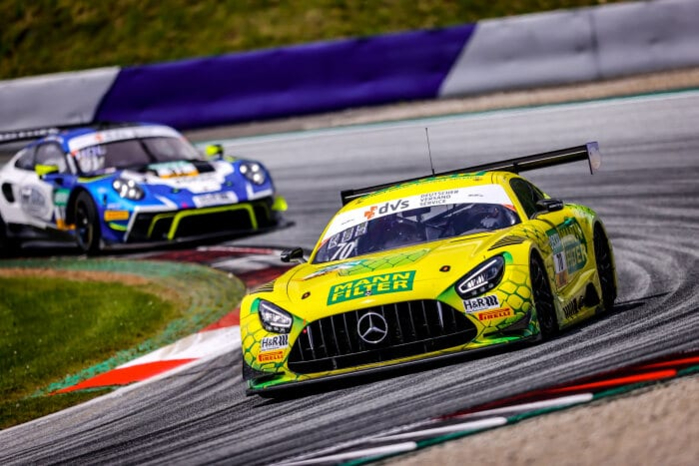 TOP 5 ADAC GT MASTERS RESULT FOR MERCEDES-AMG  MOTORSPORT AT THE RED BULL RING