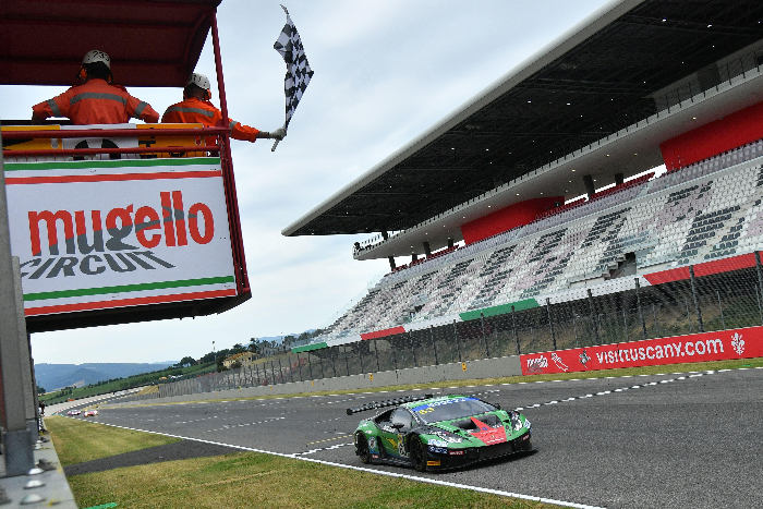 LAMBORGHINI SECURES FIRST ITALIAN GT ENDURANCE VICTORY OF THE SEASON IN THE MUGELLO 3 HOURS