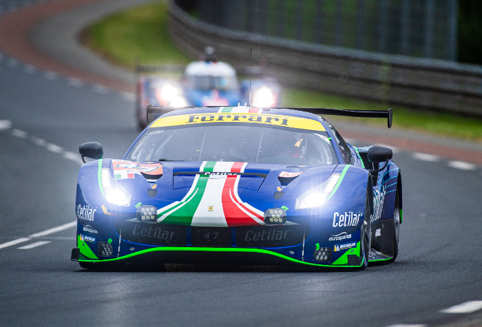 CETILAR RACING SECURES 24 HOURS OF LE MANS SECOND ROW START