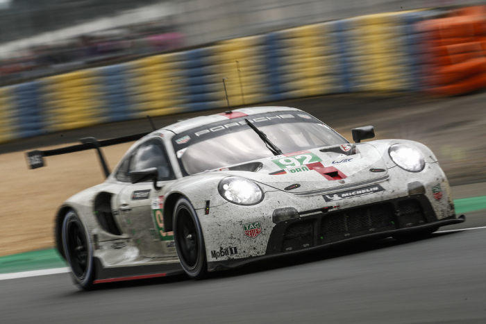 PODIUM FINISH FOR THE PORSCHE 911 RSR AT THE 24 HOURS OF LE MANS