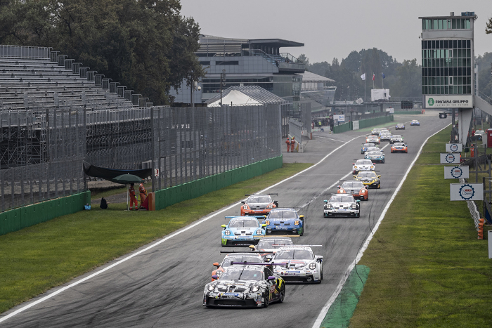 AYHANCAN GUVEN CELEBRATES HIS THIRD WIN OF THE PORSCHE CARRERA CUP DEUTSCHLAND SEASON AT MONZA