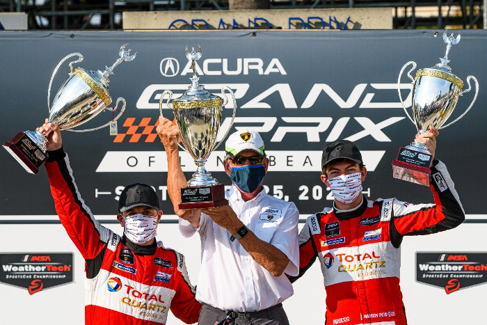 PAUL MILLER RACING TAKES COMMANDING WIN AT LONG BEACH