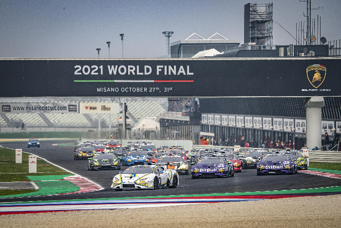 BASZ AND MICHELOTTO SECURE LAMBORGHINI SUPER TROFEO TITLE WIN WITH VS RACING IN MISANO