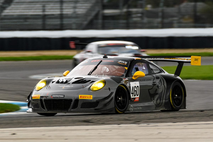 FLYING LIZARD MOTORSPORTS LEAVES A MARK ON INDIANAPOLIS MOTOR SPEEDWAY