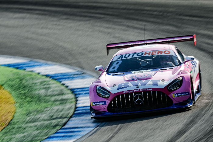 TOP FIVE RESULT DTM RESULT FOR GRUPPE M RACING AT HOCKENHEIM