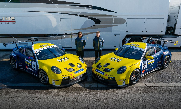 TWO CAR PORSCHE CARRERA CUP GB ENTRY FOR TEAM REDLINE RACING