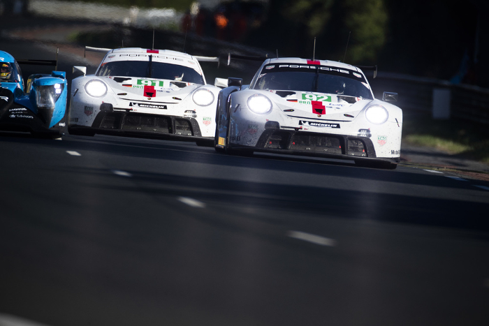 PORSCHE GT TEAM FIGHTING FOR THE WIN AT LE MANS