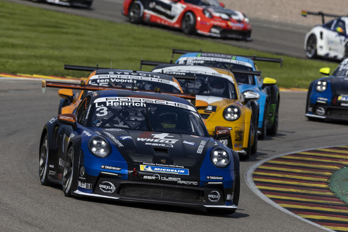 LAURIN HEINRICH SECURES FIFTH WIN OF THE PORSCHE CARRERA CUP DEUTSCHLAND SEASON AT THE SACHSENRING